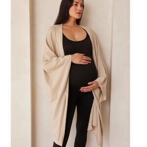 Bumpsuit cashmere/wool wrap OAT